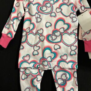 Baby girl 12 month pajamas 2 piece BRAND NEW Mon Petite